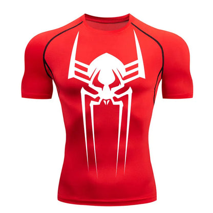 VENOM VERSE™ 2099 Spider-Man Gym Compression Shirt. – Venom Verse